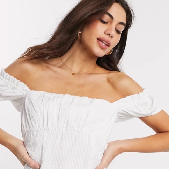 OFF THE SHOULDER DRESS | ASOS | - Picture 3 of 5